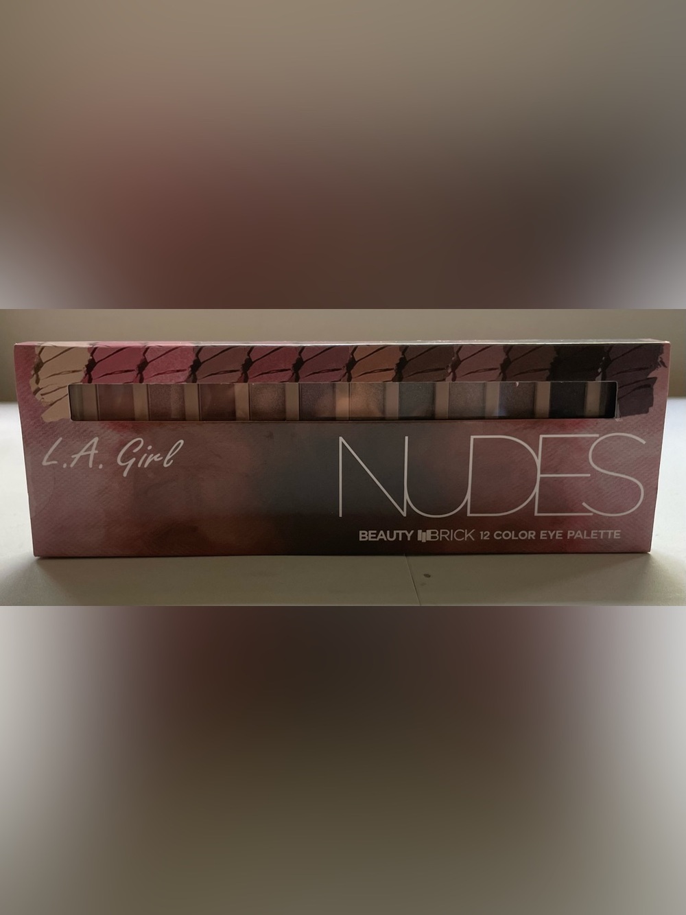 Beauty Brick, 12 Color Eye Palette, GES331 Nudes, 0.42 oz (12 g)